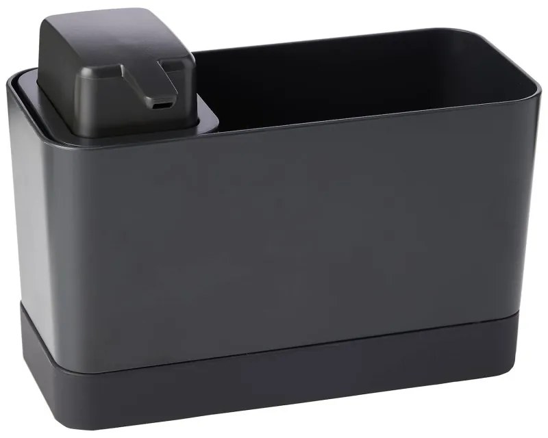 Organizator chiuveta Brabantia SinkSide 1003312, 2 piese, 200 ml, Antiderapant, Gri