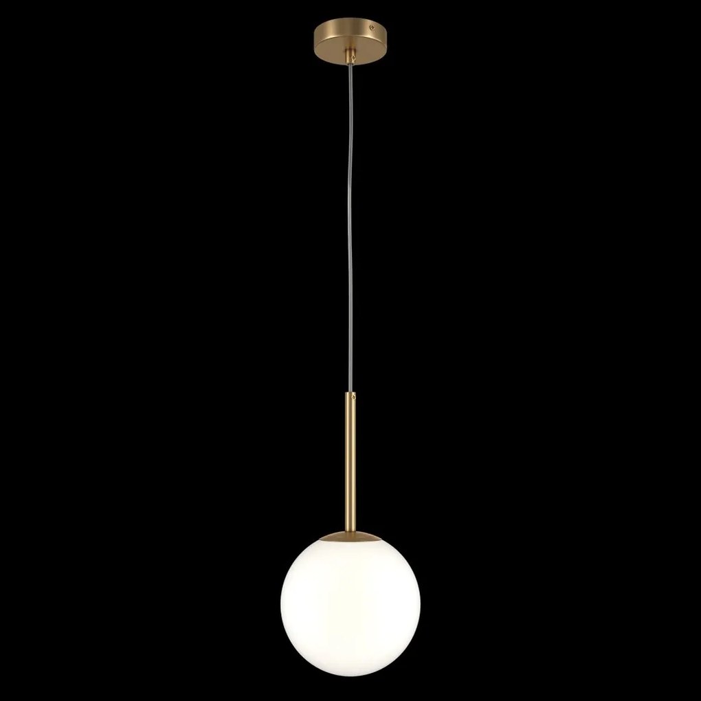 Lustra, Pendul design modern Basic form auriu, diametru 18cm
