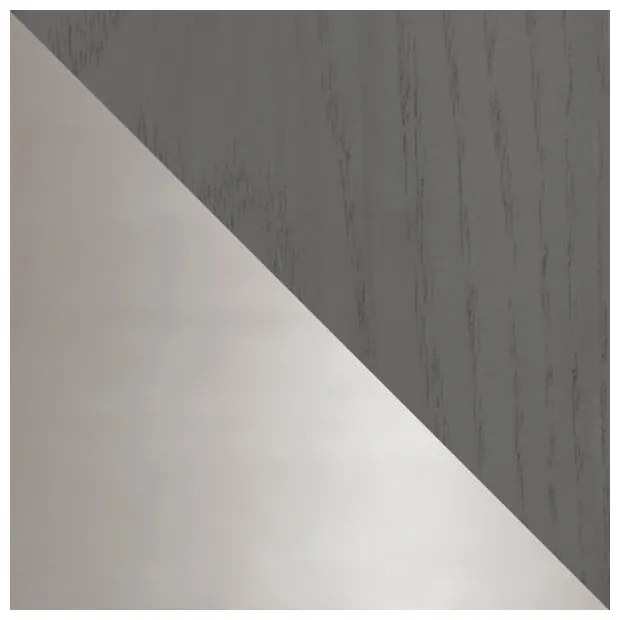 Cuier de perete gri din lemn masiv de plop Flip – Umbra