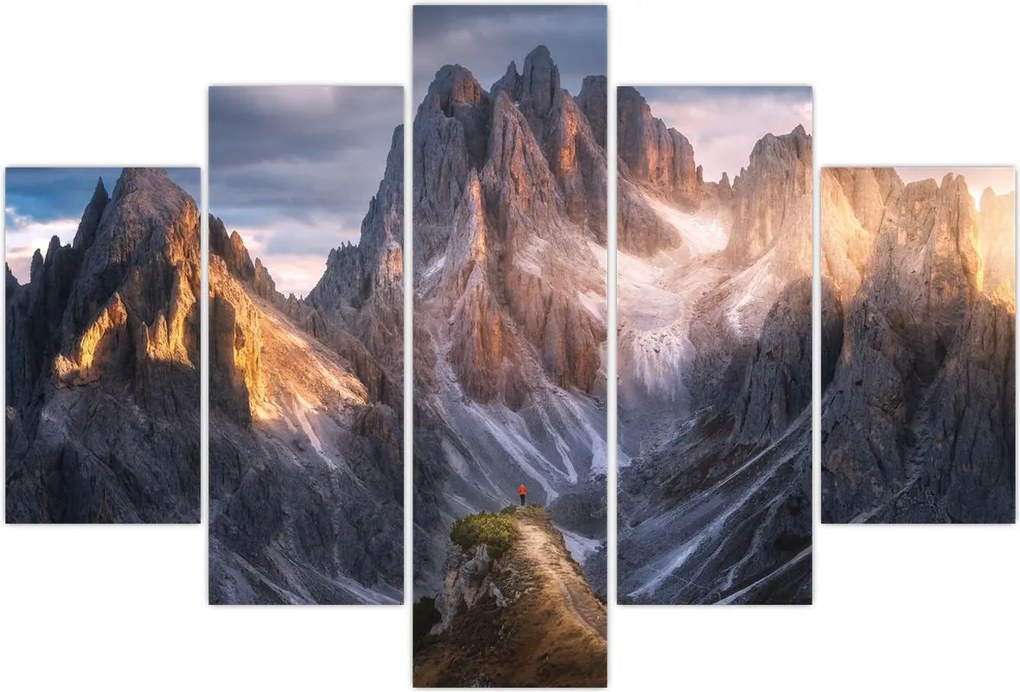 Tablou - Panoramă de munte (150x105 cm)