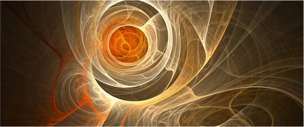 Tablou cu abstracție (120x50 cm)
