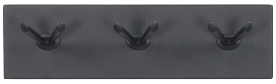 Cuier de perete negru din metal 45 cm Pull – Spinder Design