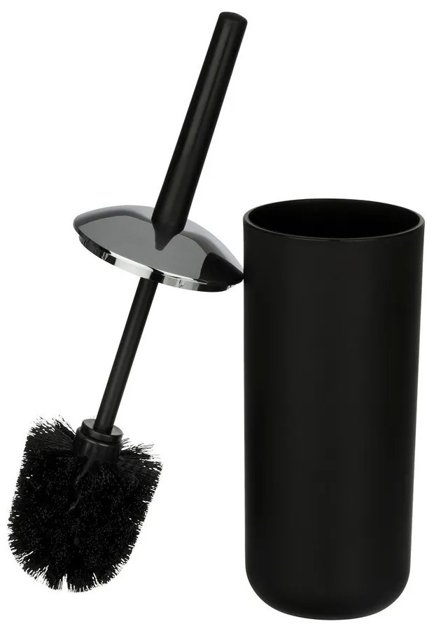 Set de accesorii de baie negru din plastic Brasil – Wenko