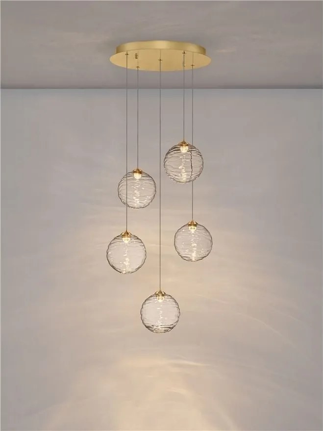 Lustra LED design decorativ 3000K BLAZIK D-44,5cm