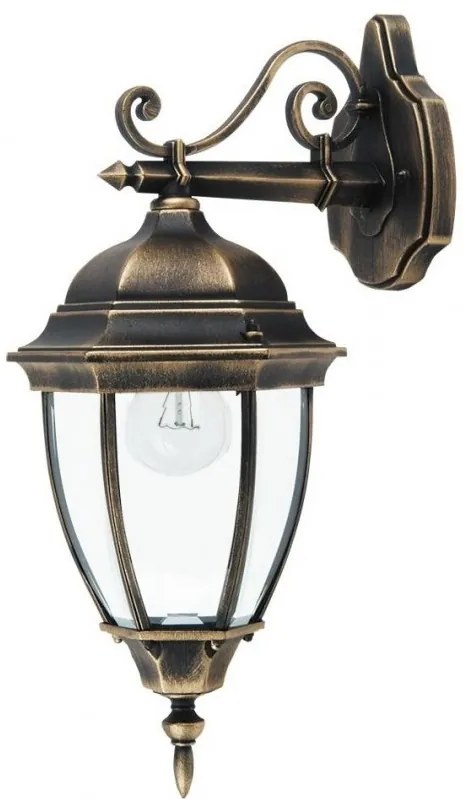 Aplica de perete exterior IP44, down light, auriu antic Toronto 8381 RX