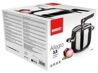 Oală sub presiune Banquet Allegro 3,5 l, 3,5 l