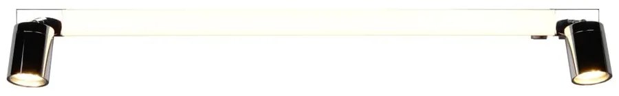 Aplică de perete argintiu-lucios LED Enrico – Trio