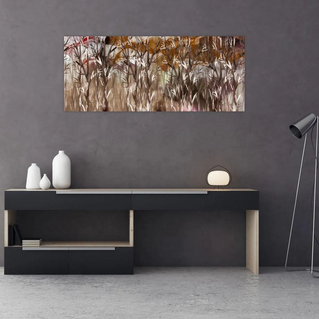 Tablou - Copaci (120x50 cm)
