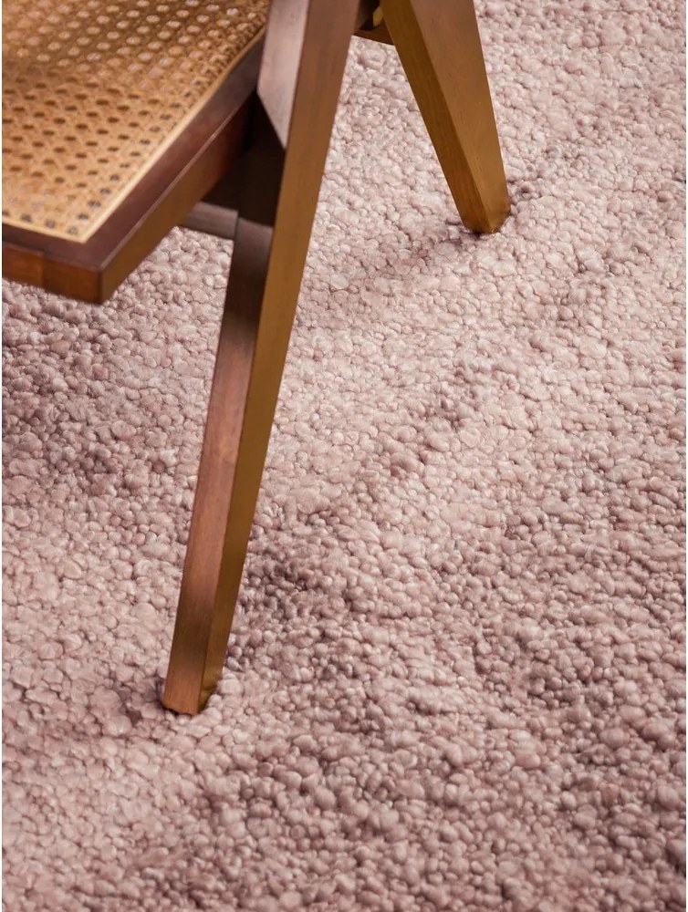 Covor roz prăfuit țesut manual din material bouclé 160x230 cm Notting Hill Portobello – Ted Baker