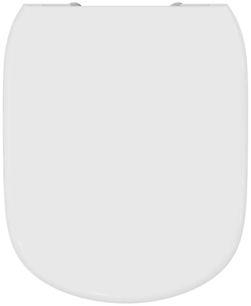Capac WC, softclose, alb Alb