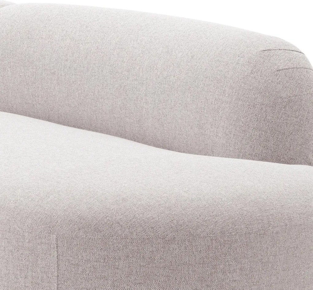 Canapea design modern LUX Bjorn S, mauritius grey