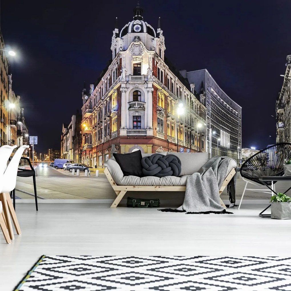 Fototapet - Clădire pe colț (152,5x104 cm)