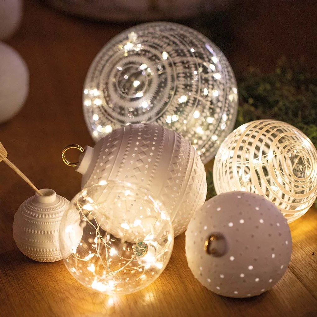 Minge de lumina LED cu buline