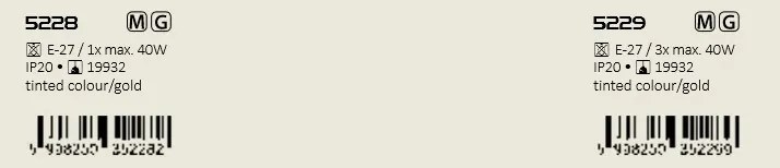 Pendul design modern Sheila 5228 RX