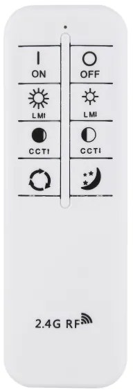 Plafonieră LED dimabilă Globo 67163-56 HERWIG LED/56W/230V + telecomandă