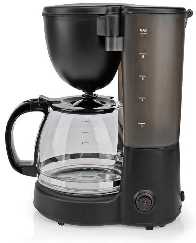 Nedis KACM150EBK - Cafetieră 1,25l cu funcție menținere temperatură
