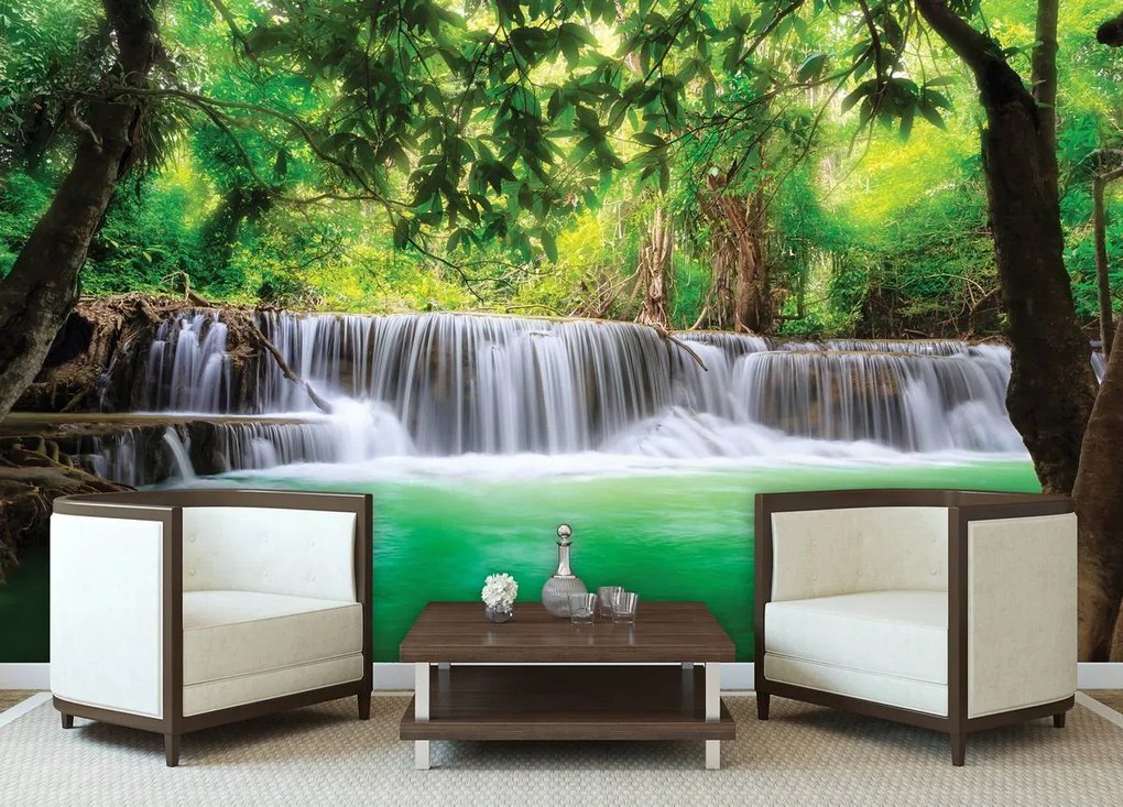 Fototapet - Cascada magică (152,5x104 cm)
