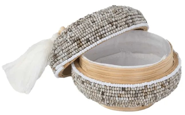 Cutie bijuterii bambus handmade