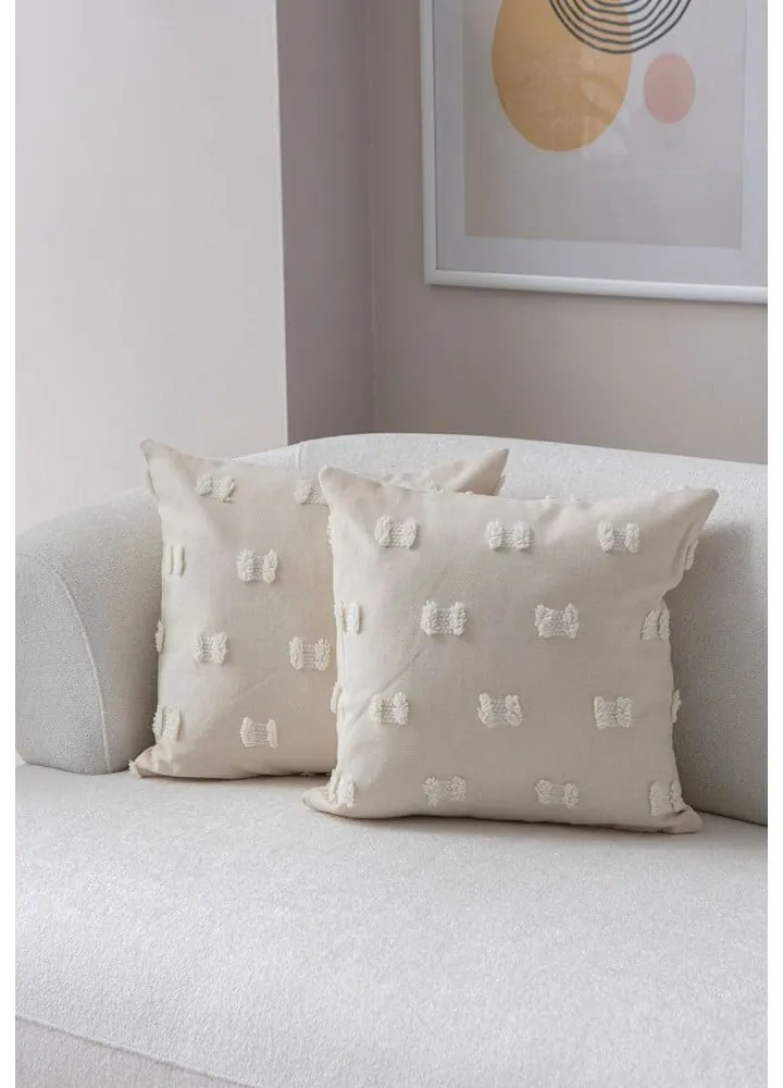 Fețe de pernă 2 buc. 43x43 cm Tuffet – Mioli Decor