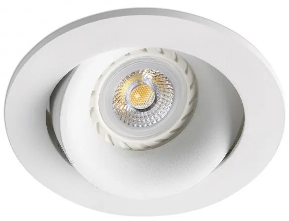 Rama Spot directionabil, incastrabil, alb, diametru 11cm ARGON-R, 43401