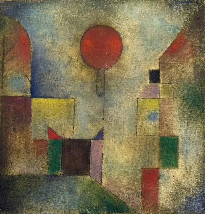 Reproducere Red Balloon, 1922 (no 179), Paul Klee