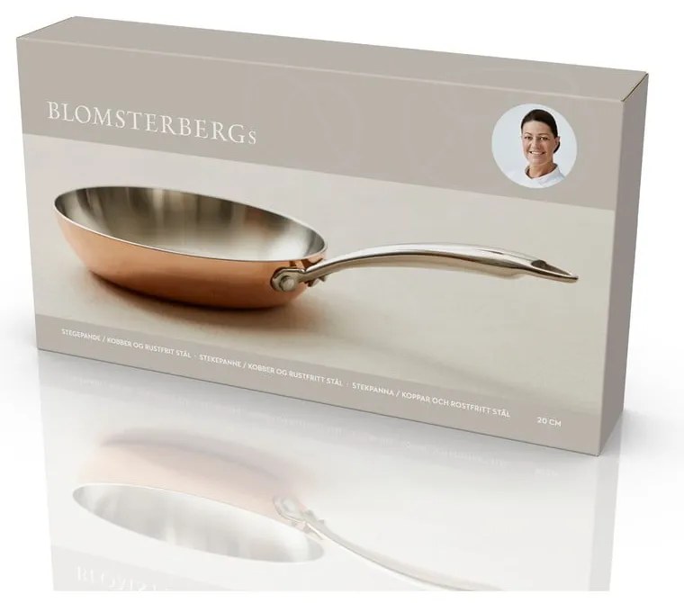 Tigaie din oțel inoxidabil/din cupru ø 20 cm – Blomsterbergs