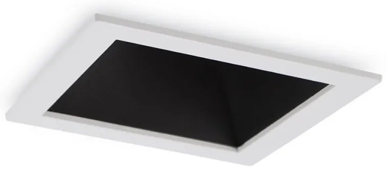 Spot LED incastrabil design modern GAME FI1 SQUARE alb / negru 192352