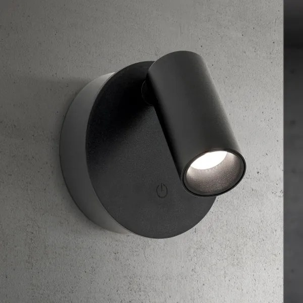 Orion - Lampă reîncărcabilă LED LUXY, cu dimmer, 1W/5V, 2200 mAh, 2700/3000/4000K, negru