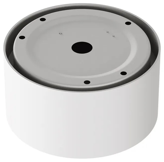 Spot LED aplicat design tehnic Vega D-14cm alb