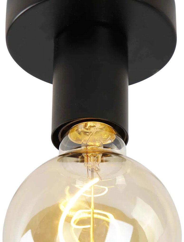 Plafoniera inteligentă neagră inclusiv Wifi G95 - Facile