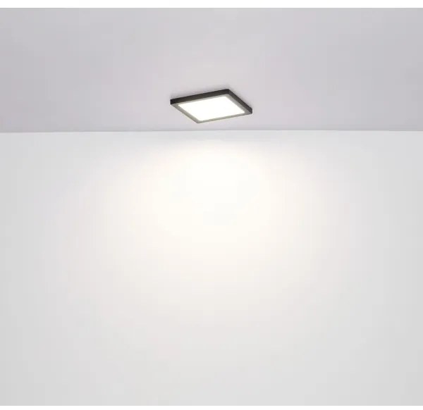 Plafonieră LED LASSE LED/18W/230V 3000/4000/6500K neagră Globo 12380-18B