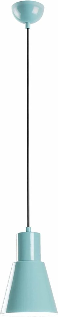 Lustra KONIKKEM, turcoaz, metal, 14x27-114 cm