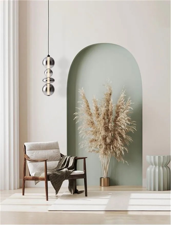 Pendul, Lustra LED design modern decorativ CRATER