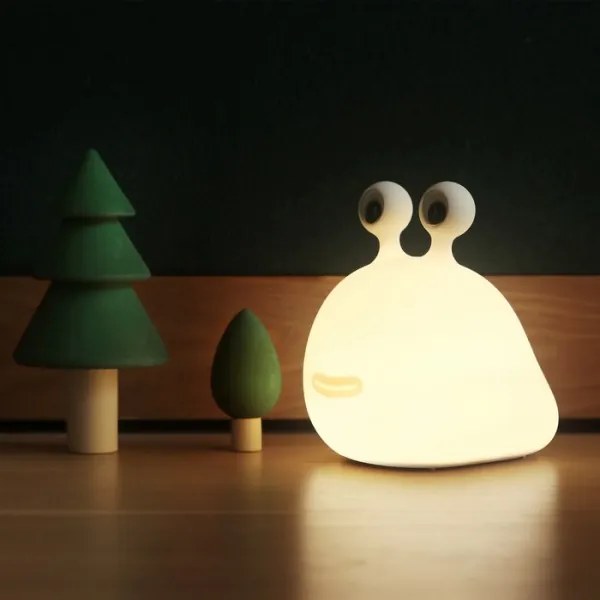 Lampă LED RGB tactilă reîncărcabilă dimabilă pentru copii MegaLight MOMO MOON LED/5V