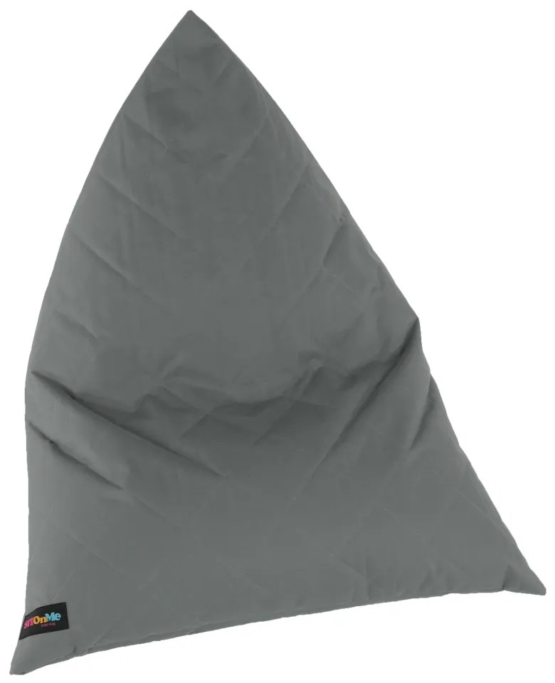 Fotoliu tip sac, material textil gri deschis, VETOK