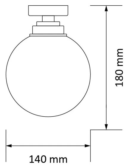 Plafoniera moderna realizata manual Abano