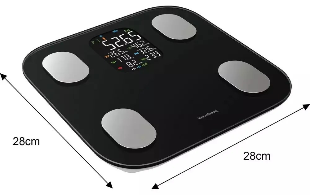 Cantar de baie negru Klausberg KB7854
