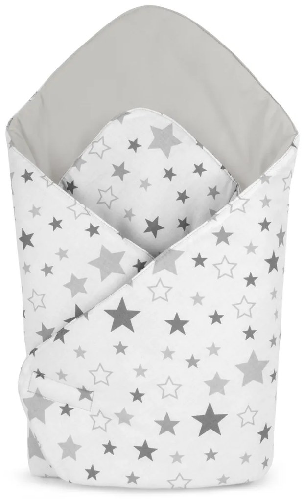 Bellatex Înveliș pentru copii Stele gri , 75 x 75cm
