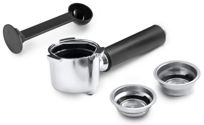 Espressor manual DeLonghi EC685.M, 1300W, 15 bar, 1.1 l, 3 adaptoare, Controlul temperaturii, Inox