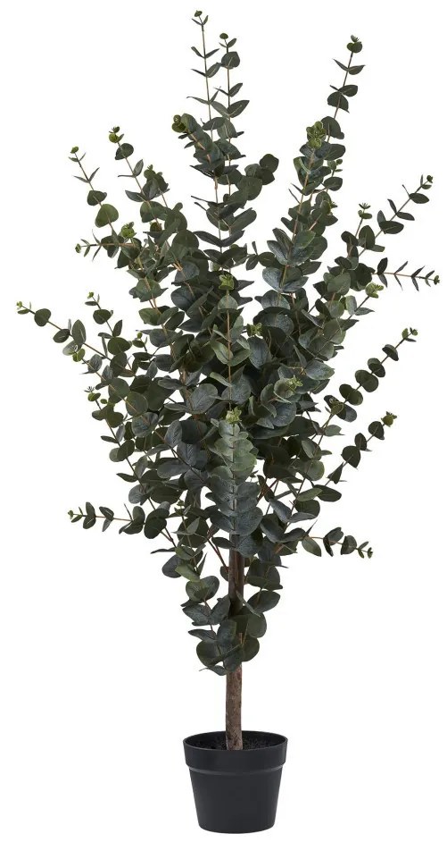 Planta artificiala copac eucalipt, verde 120 cm