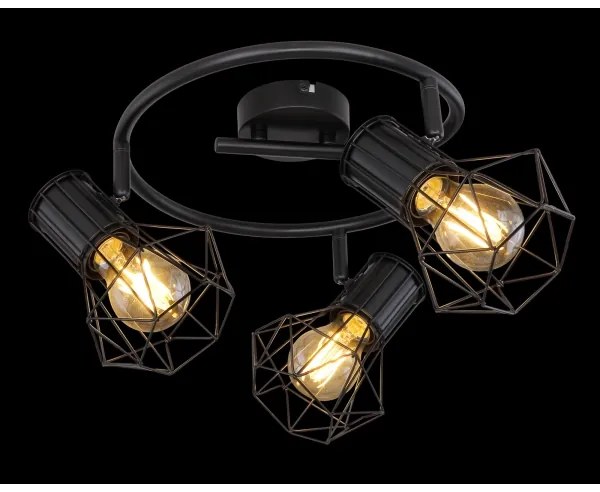 Globo 54017-3 - Lampă spot PRISKA 3xE27/40W/230V