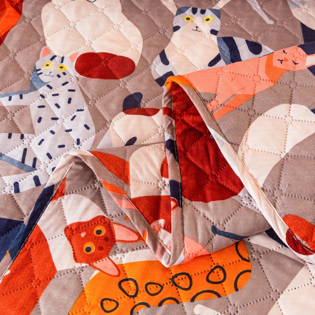Cuvertura de pat CATMOSPHERE, colorat Dimensiune: 220 x 240 cm