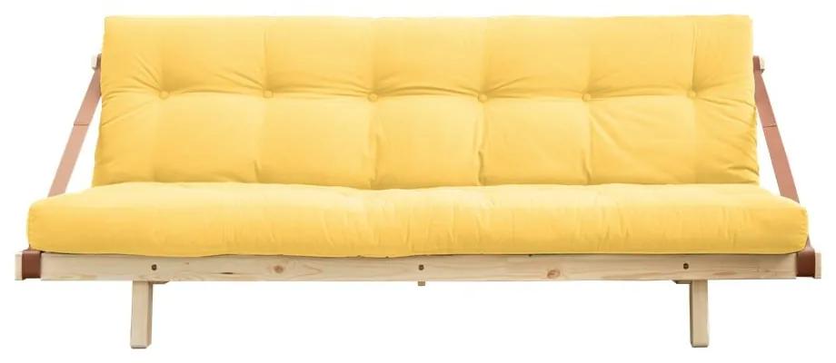 Canapea variabilă Karup Design Jump Natural/Yellow