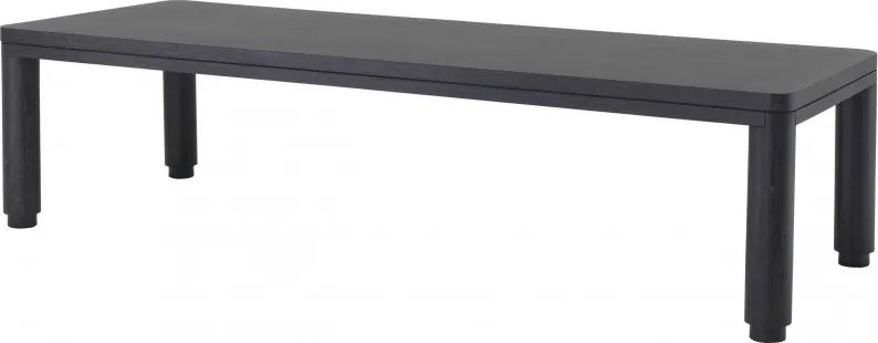 Masa design elegant LUX Atelier 300x115cm, gri carbune 113765 HZ