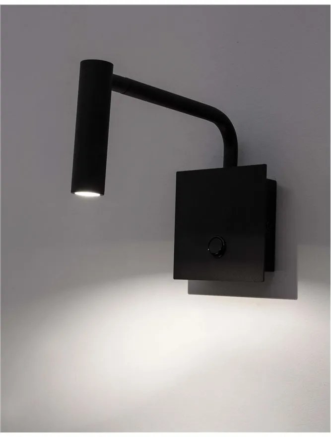 Aplica LED cu spot directionabil design minimalist Sicily NVL-7140181