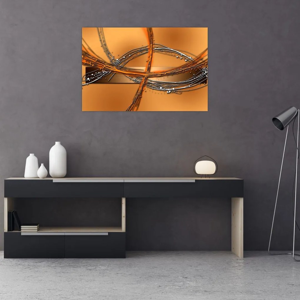 Tablou abstact (90x60 cm)