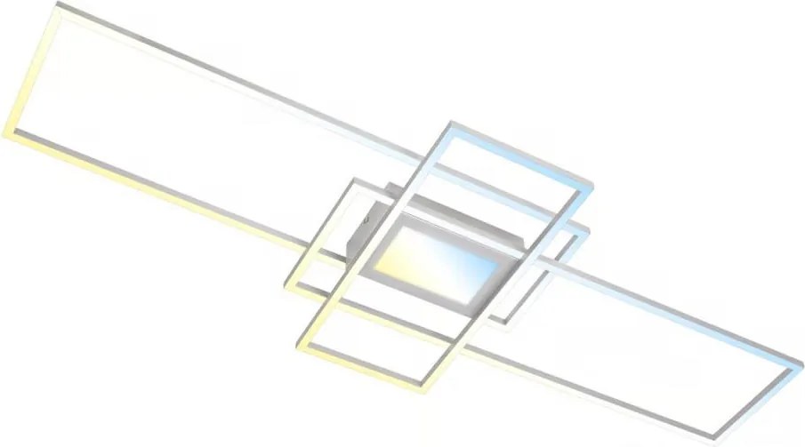 Briloner 3812019-LED Plafonieră LED RAM dimabilă 56W/230V Wi‑Fi Tuya 111x42 cm + telecomandă