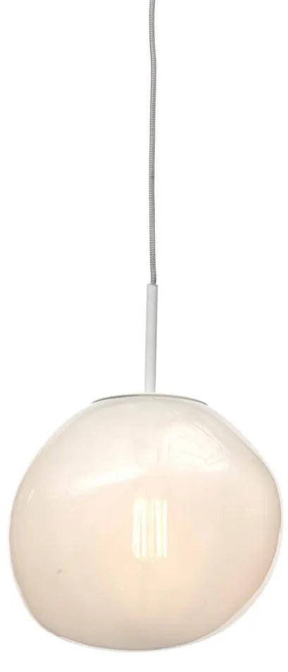 Lustra/Pendul modern design decorativ Helsinki boulder alb