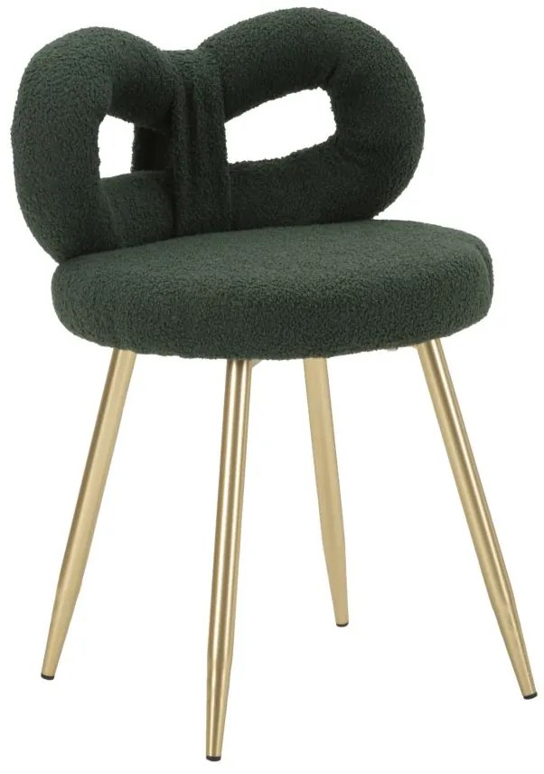 Mauro Ferretti Scaun Mini Ilary Verde Cm Ø 40X67 (Inaltime Sezut Cm 46) | Aosom Romania