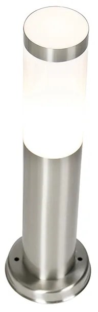Lampă modernă de exterior pe stâlp din oțel 45 cm IP44 - Rox